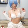 [Cosplay]小巫女露娜 Vol.005 雷姆婚纱